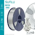 PETG Filament gemischte Farben PLA ABS 2in1 – Farbe PETG-Transparent-1kg