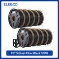 PETG Glas-Kohlefaser Filament 1-5 kg hohe Steifigkeit – Farbe Black 10kg
