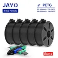 PETG HOLZ Filament 1,75mm 1,1kg Sorgfältig aufgewickelt – Farbe PETG 5Black
