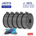 PETG HOLZ Filament 1,75mm 1,1kg Sorgfältig aufgewickelt – Farbe PETG 5Grey