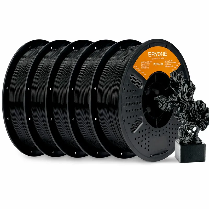 PETG Lite Filament 1,75 mm leichtgewichtig hohe Zähigkeit 1 kg