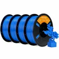 PETG Lite Filament 1,75 mm leichtgewichtig hohe Zähigkeit 1 kg – Farbe Blue