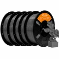 PETG Lite Filament 1,75 mm leichtgewichtig hohe Zähigkeit 1 kg – Farbe Dark gray