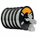PETG Lite Filament 1,75 mm leichtgewichtig hohe Zähigkeit 1 kg – Farbe Gray