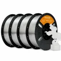 PETG Lite Filament 1,75 mm leichtgewichtig hohe Zähigkeit 1 kg – Farbe Tran