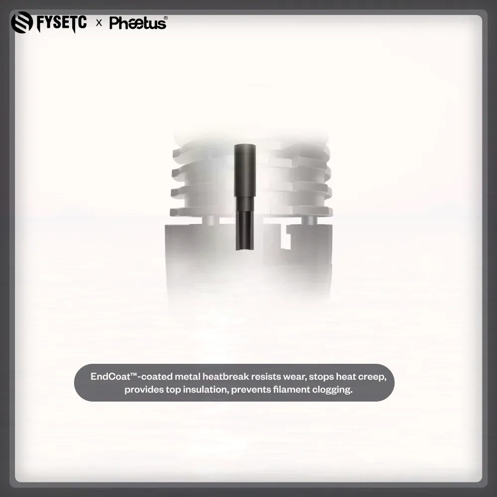 Phaetus Rapido 2F Hotend Heizelement für schnellen 3D Druck