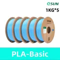 PLA Basic Filament 1,75mm 5kg Kostengünstiges Material – Farbe PLA-Basic Light Blue