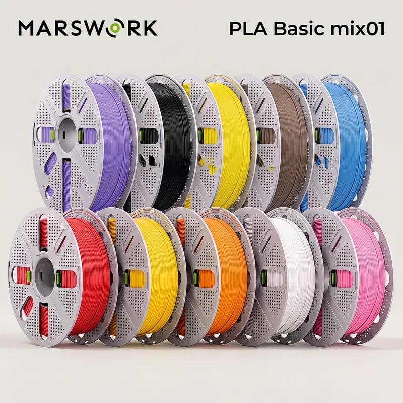 PLA Basic Filament 10kg Schnellwechsel-System Bambu AMS