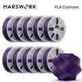 PLA Basic Filament 10kg Schnellwechsel-System Bambu AMS – Farbe PLA 10kg CyanPurple