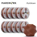 PLA Basic Filament 10kg Schnellwechsel-System Bambu AMS – Farbe PLA 10kg Brown