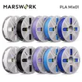 PLA Basic Filament 10kg Schnellwechsel-System Bambu AMS – Farbe PLA 10kg Mix01