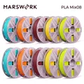 PLA Basic Filament 10kg Schnellwechsel-System Bambu AMS – Farbe PLA 10kg Mix08