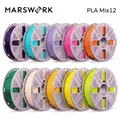 PLA Basic Filament 10kg Schnellwechsel-System Bambu AMS – Farbe PLA 10kg Mix12