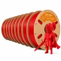 PLA Filament 1,75 mm 1 kg 10 kg – Color Chinesisch-Rot
