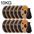 PLA Filament 1,75 mm 1 kg 10 kg – Color Kohlenstoffschwarz