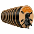 PLA Filament 1,75 mm 1 kg 10 kg – Color Tiefschwarz