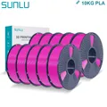 PLA Filament 1,75 mm 10 Rollen 1 kg ordentlich gewickelt – Farbe PLA 10 Fuchsia