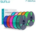 PLA Filament 1,75 mm 10 Rollen 1 kg ordentlich gewickelt – Farbe PLA 10 Multicolor 4
