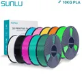 PLA Filament 1,75 mm 10 Rollen 1 kg ordentlich gewickelt – Farbe PLA 10 Multicolor 5