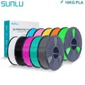 PLA Filament 1,75 mm 10 Rollen 1 kg ordentlich gewickelt – Farbe PLA 10 Multicolor 6