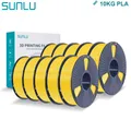 PLA Filament 1,75 mm 10 Rollen 1 kg ordentlich gewickelt – Farbe PLA 10 Yellow