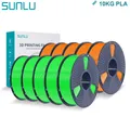 PLA Filament 1,75 mm 10 Rollen 1 kg ordentlich gewickelt – Farbe PLA 5 Green 5 OR