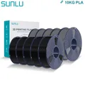 PLA Filament 1,75 mm 10 Rollen 1 kg ordentlich gewickelt – Farbe PLA 5GY-5BK