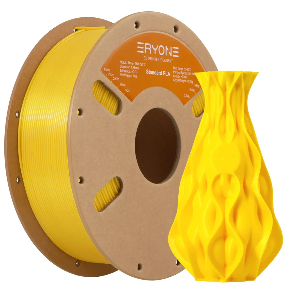 PLA Filament 1,75 mm biologisch abbaubar 10 kg 10 Spulen