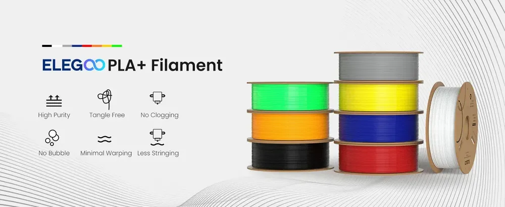PLA+ Filament 1,75 mm bunt 1 kg