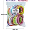 PLA Filament 1,75 mm für 3D-Stift 32 Farben – Farbe PLA-3M-32PCS