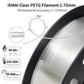 PLA Filament 1,75 mm halbtransparent 250 g bis 1 kg – 2