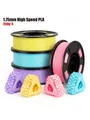 PLA Filament 1,75 mm Hochgeschwindigkeit 250 g bis 1 kg – Farbe 4 Color set P-A