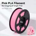 PLA Filament 1,75 mm Hochgeschwindigkeit 250 g bis 1 kg – Farbe Pink 250g