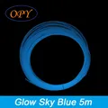 PLA Filament 1,75 mm Holz Seide Marmor 5 m – Farbe Glow Sky Blue 5m