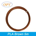 PLA Filament 1,75 mm Holz Seide Marmor 5 m – Farbe PLA Brown 5m