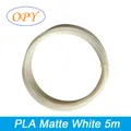 PLA Filament 1,75 mm Holz Seide Marmor 5 m – Farbe PLA Matte White 5m