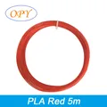 PLA Filament 1,75 mm Holz Seide Marmor 5 m – Farbe PLA Red 5m