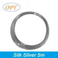 PLA Filament 1,75 mm Holz Seide Marmor 5 m – Farbe Silk Silver 5m