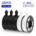 PLA Filament 1,75 mm keine Blase 5 Rollen – Farbe 3 Black 2 White