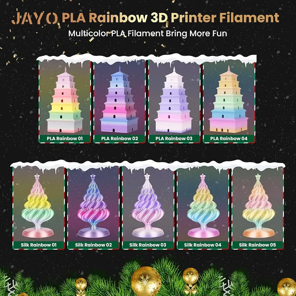 PLA Filament 1,75 mm keine Blase 5 Rollen
