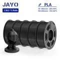 PLA Filament 1,75 mm keine Blase 5 Rollen – Farbe PLA Black 5 Roll