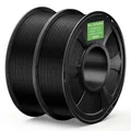 PLA+ Filament 1,75 mm robuster und stärker 2 kg bis 10 kg – Farbe Black 2kg