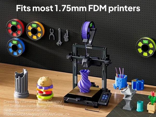 PLA+ Filament 1,75 mm robuster und stärker 2 kg bis 10 kg