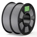 PLA+ Filament 1,75 mm robuster und stärker 2 kg bis 10 kg – Farbe Grey 2kg