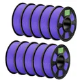 PLA+ Filament 1,75 mm robuster und stärker 2 kg bis 10 kg – Farbe Purple 10kg