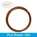 PLA Filament 1,75 mm Seide dual Carbon 10 m – Farbe PLA Brown 10m