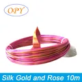 PLA Filament 1,75 mm Seide dual Carbon 10 m – Farbe S Gold Rose 10m