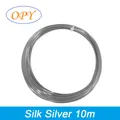 PLA Filament 1,75 mm Seide dual Carbon 10 m – Farbe Silk Silver 10m