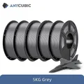 PLA Filament 1,75 mm umweltfreundlich 5 kg – Farbe 5kg  Gray