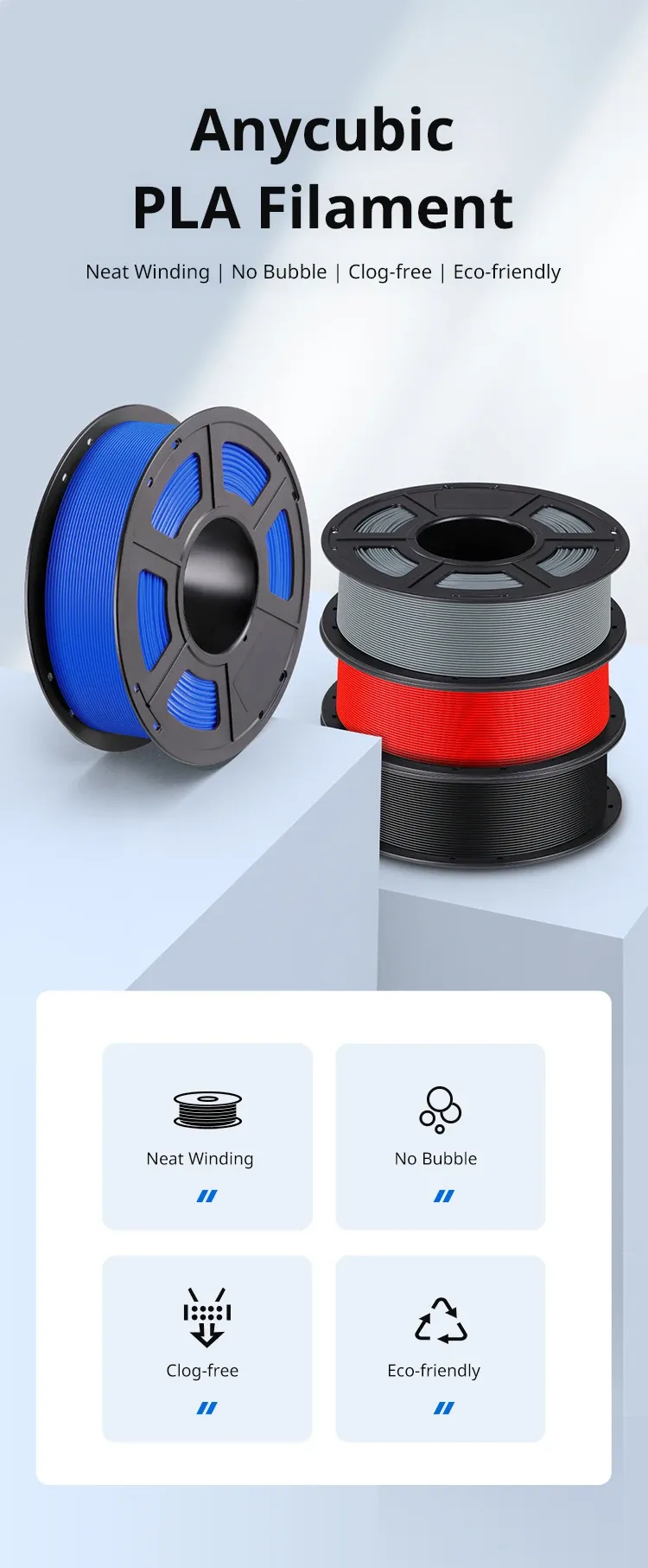 PLA Filament 1,75 mm umweltfreundlich 5 kg